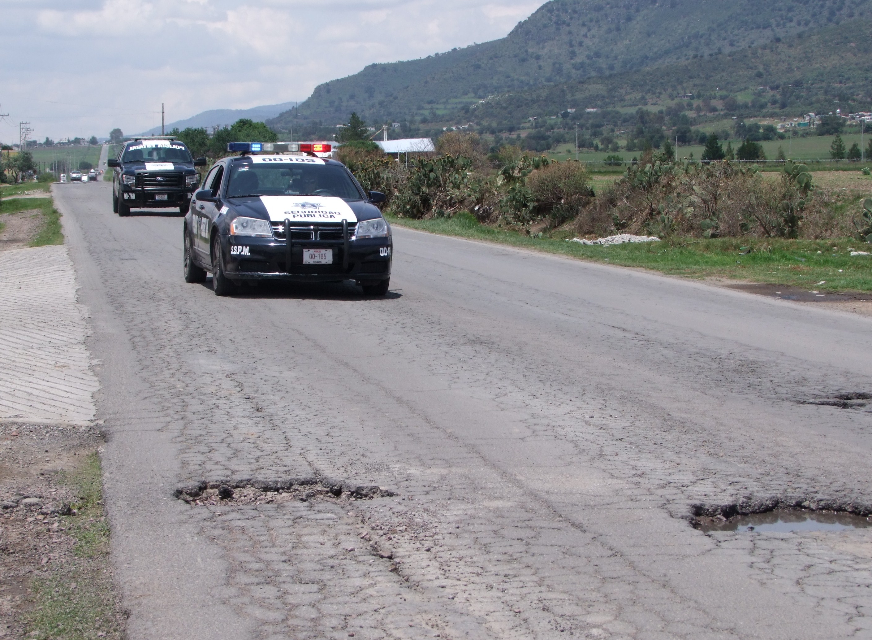 Vergüenza de carreteras